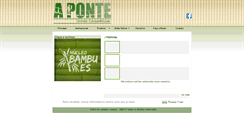 Desktop Screenshot of a-ponte.org.br